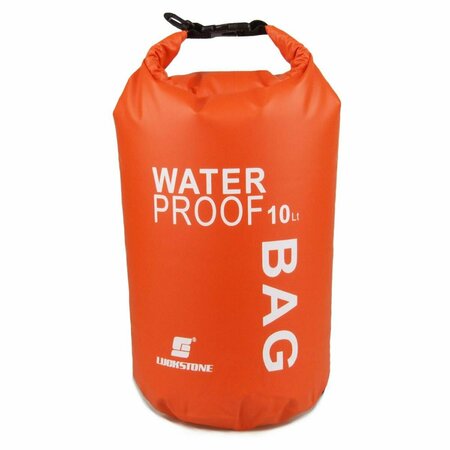 NUPOUCH 10 Liter Water Proof Bag Orange 2495